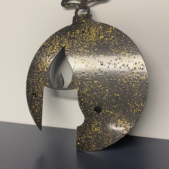 Candle black and gold Christmas holiday decor decorations pour Noël noir et or - Picture 4 of 7